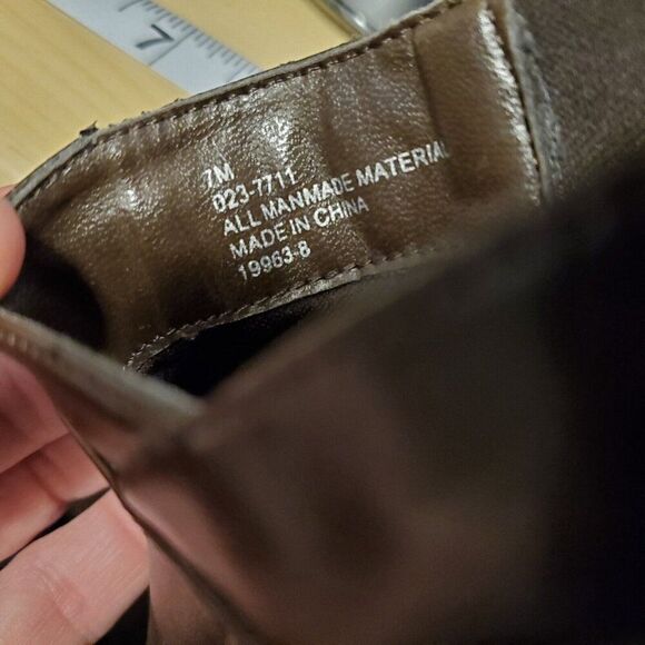 CP Shades Velvet Top S Tan Brown Boxy Oversize Lagenlook Popover 3/4 Sleeve 1005 - Picture 7 of 7